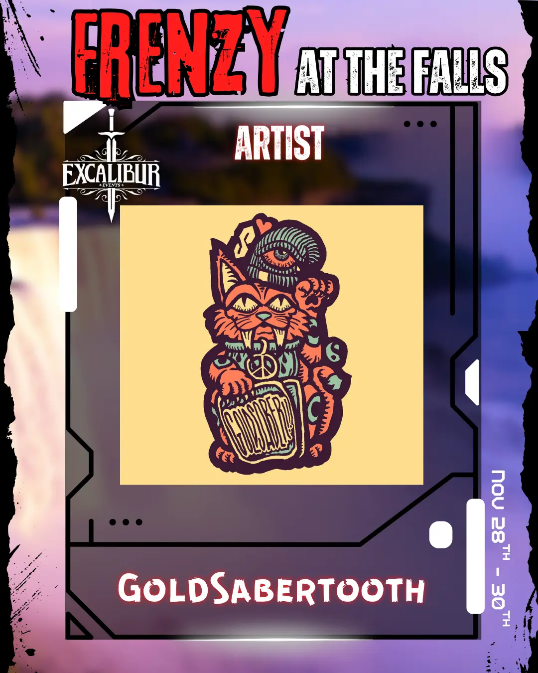 Gold Sabertooth