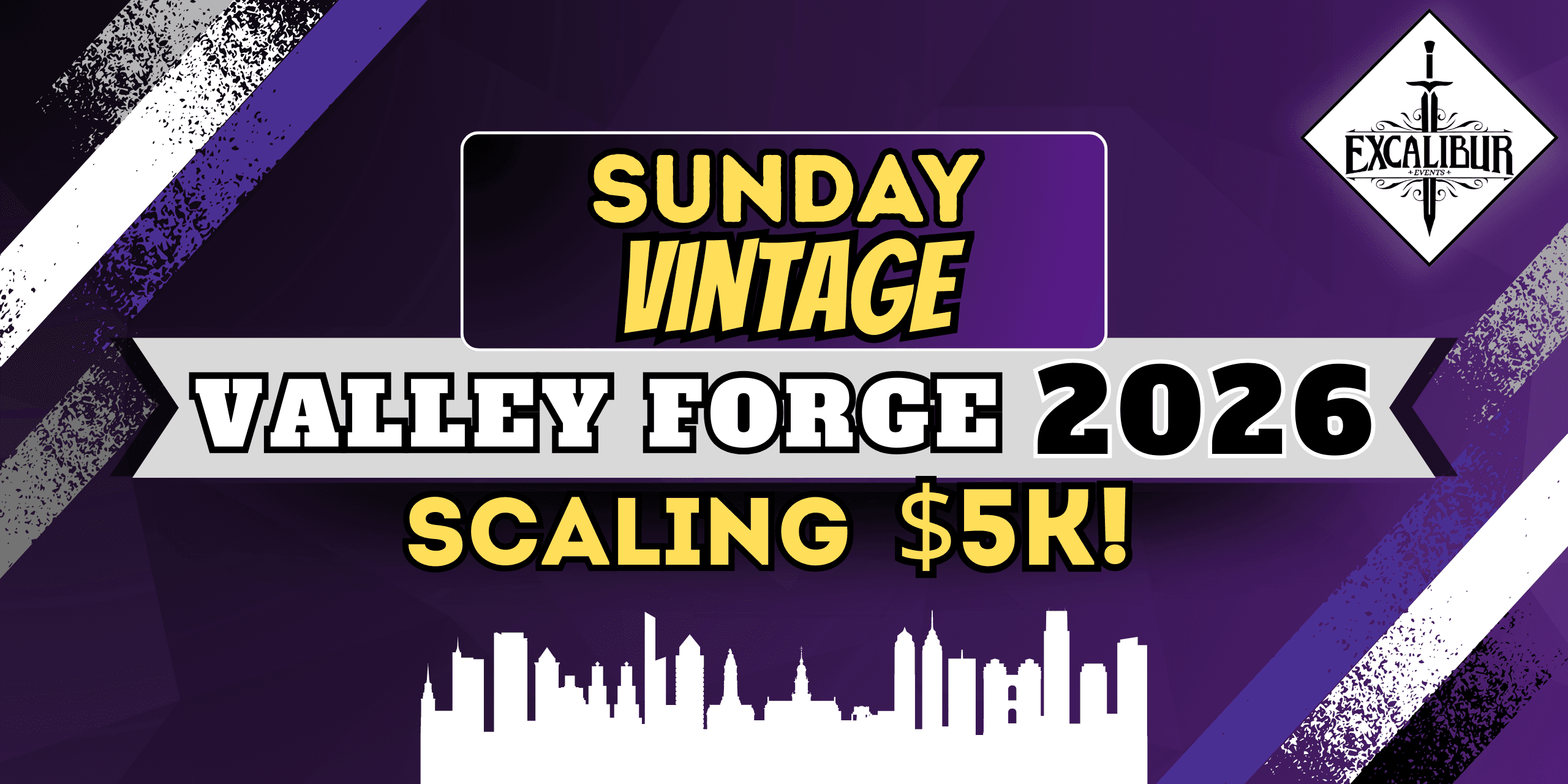 Valley Forge 2026 Vintage $5k banner